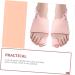 FRCOLOR Bunion Night Toe Separator & Straightener Set - 4 Pairs | Hammertoe Splint & Big Toe Pads | Portable Toe Divider | Pink - 38.5x34.5cm x4pcs - Buy Online on GoSupps.com