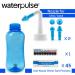 Waterpulse Neti Pot 300ML with 45 Salt Packets - Nasal Rinse for Adults & Kids, BPA Free - Buy Online on GoSupps.com