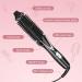 Zerone Curling Iron Brush - Ceramic Tourmaline Hair Tool | Foldable Anion Hair Brush | 200 C Styling Iron | EU/US Plug | Lightweight & Portable - Buy Online on GoSupps.com