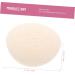 Buy Konjac Face Wash Sponge - Natural Exfoliating Loofah Makeup Remover Pad | 7x7cm White - Buy Online on GoSupps.com