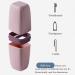 Portable Travel Toothbrush Cup Case Holder - Dark Blue | Toothbrush & Toothpaste Storage Container for Camping, Business Trips | Compact & Convenient - Buy Online on GoSupps.com