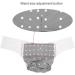 Buy Washable Adult Diapers | Adjustable Incontinence Care Cloth Diapers | Easy Dry Gray Pocket Diaper Cover - Buy Online on GoSupps.com