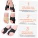 Healvian Hallux Valgus Sleeve Hammertoe Splint - Toe Straightener & Bunion Support - Buy Online on GoSupps.com