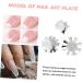 POPETPOP Lobster Headbands Manicure Art Tool medium Silver - Buy Online on GoSupps.com