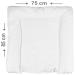 Buy Baby'nness Waterproof Wrapping - High-Quality Wipeable Changing Pads 75x85cm - Solid White Easy to Clean Expand Your Changing Area - Buy Online on GoSupps.com