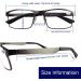 Circleperson Men Photochromic Light-sensible Reading Glasses | Sun Readers with Spring Hinges | UV Protection | Gold Frame | Lined Bifocals Top Plano 0 | 1.5x Magnification - Buy Online on GoSupps.com