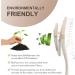 Biodegradable No Pull Hair Brush for Thick Curly/Straight Hair - Wet & Dry Detangling, Massaging Bristles - Pink - Buy Online on GoSupps.com