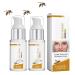 gcdat 2PCS Bee Venom Lotion Cream - Wrinkle Removal & Firming Moisturizing Lifting & Recovery - All Skin Types - Anti-Aging Bee Venom Lotion Cream - 1 Oz Each