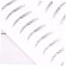 FOMIYES 6 Sheets Pairs Waterproof Stickers Realistic Waterproof Imitation Eyebrows Transfer Stickers Tool 3d - Buy Online on GoSupps.com
