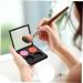 FRCOLOR 10 Pcs Eye Shadow Blank as Blush Box - Travel-Friendly Cosmetic Organizer (10x9cm) - Black - Buy Online on GoSupps.com