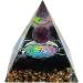 YCYINGCHENG Moonstone Crystal Orgone Pyramid - Healing Energy Tower with Flower of Life Blessing | Home & Office Decor - Buy Online on GoSupps.com