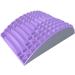 Generic Portable Lumbar Support Device for Muscle Relaxation And Posture Correction Purple - Buy Online on GoSupps.com