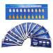 Teeth Whitening Strips Teeth Bleaching Teeth Whitening Kit Teeth Whitening Strips Advanced Double Elastic Gel Strips Kit 14 Pcs 7 Treatments
