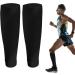 Fulenyi Compression Sleeves for Leg Support - Breathable Calf & Shin Cuffs Black M | International Shipping - Buy Online on GoSupps.com