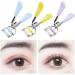 Makeup Tool Eyelashes Curler with Built-in Comb Professional Lashes Curler Eyelashes Accessories Fits All Eye Shape Yellow - Buy Online on GoSupps.com