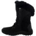 Polar Women's Quilted Faux Fur Cuff Winter Boots - Black | Duck Rubber Sole | Snow & Rain Outdoor Boot - Buy Online on GoSupps.com