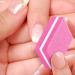 Mini Nail Buffer Blocks Professional Nail Sanding Blocks for Gel Natural Nails Nail Buffing Block Manicure Tools(Pink) - Buy Online on GoSupps.com