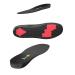 Sushn3D Plantar Fasciitis Insoles  35mm Height Increase Insoles for Men Women  Comfortable Memory Foam Arch Support Insoles Shock Absorption Gel Shoe Inserts  Men 8 1/2-9 | Women 10 1/2-11 Deep Black L(Men 8 1/2 - 9 | Wo...