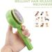 Moseem Pet Hair Cleaner Brush - Cat & Dog Grooming Tool for Shedding - Removes Loose Undercoat - Short/Long Haired Cats - Green - Buy Online on GoSupps.com