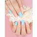 EBANKU 576Pcs Short Press On Nails With Nail Glue 12 Colors Short Matte Fake Nails 8 Colors Short Glossy Fake Nails 4 Colors Short Glitter Fake Nails Short Round False Nails With Nail Stickers - Buy Online on GoSupps.com