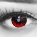 Colored Tanjiro contact lenses 1 pair of demon slayer anime cosplay heroes of cosplay - highly opaque - annual lenses for costumes Halloween carnival carnival with free lentil container - without starch 0.0 diopters 8.6 millimeters 14.00 2.0