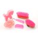 Kerbl Pink Transparent Grooming Backpack for Horses | Complete Horse Care Set & Tools - Model 321358 - Buy Online on GoSupps.com