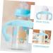ibasenice 2pcs Bottle Handle Silicone Bottle Grip Milk Bottle Accessories Bottle Accessories Bottle Grip Handle Wide Mouth Silicone Soft Child 14.00X5.00X5.00CM Sky-blue - Buy Online on GoSupps.com