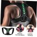 FOMIYES Posture Correcting Belt - Adjustable Upper Back Brace for Improved Sitting Posture - Hump Support - 45X18X1cm Black - Buy Online on GoSupps.com