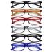 Reading Glasses Anti Eyestrain Computer for Women and Men Readers Reading Glasses Blue Light Blocking. Multicolor 2.5 x