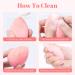 12-Piece Pink Makeup Sponge Set for Flawless Liquid, Cream, and Powder Application - Buy Online on GoSupps.com