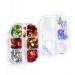 Kaluo Snowflake Maple Blade Glitter Flake - Winter Holographic Nail Art & 3D Decorations for DIY Nail Jewelry - Buy Online on GoSupps.com