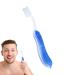 Neamou manual travel toothbrush folding toothbrush for the outdoor area |Outddor hand toothbrush folded together |Outside Convenience toothbrush for adults and children with soft bristles for