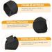 FRCOLOR Reusable Heel Protector Pads - Gel Cups for Dry Heels Non-Slip Black Heel Covers - Key Chain & Roller Bottles Included - Buy Online on GoSupps.com