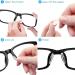 20 Pairs Glasses Nose Pads Nose Pads for Glasses Spectacle Nose Pads Soft Hypo Allergenic Adhesive Silicone Anti-Slip Nose Pads Grips for Eyeglass and Sunglasses Clear Transparent - Buy Online on GoSupps.com