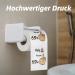 Original Funny Toilet Paper for 70th Birthday - 69 + 1 Joke Gift for Men & Women - Soft 250 Sheets - Unique 70th Birthday Decoration - Buy Online on GoSupps.com