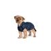Selente Paw Parade Waterproof dog coat/rain jacket/winter coat for small and medium -sized dogs with fleece lining (made in EU) dark blue size.2 2 dark blue