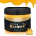 Wood Seasoning Beewax - Natural Beewax Polish for Wood & Furniture Metal & Leather Complete Solution Furniture Care Home Cleaning Protect and Enhance The Shine
