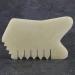 Yangyou 3X Jade Guasha Comb | Spa Acupuncture Therapy for Face & Foot Care - International Shipping Available - Buy Online on GoSupps.com