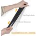 Black Nitrile Gloves 4 Mil, Latex & Powder Free - 100 Pcs Large Cleaning Gloves - Buy Online on GoSupps.com