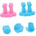Zerodeko Silicone Toothbrush Holder - Self-Adhesive Hooks for Bathroom Storage - Color-Sorted Travel Packs - 8 STK - Buy Online on GoSupps.com