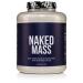 Naked Mass - Natural Weight Gainer Protein Powder - 8lb Bulk GMO Free Gluten Free & Soy Free. No Artificial Ingredients - 1250 Calories - 11 Servings