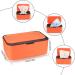 Buy Stylish Black & Orange Wet Wipes Box Holder - Compact Tissue Dispenser with Lid for Baby Care | International Shipping Available - Buy Online on GoSupps.com