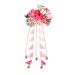 Minkissy Flower Hair Clips Hair Barrettes Sweet Hair Pins Kanzashi Hair Clip Japanese Hair Pin for Girl Teens Kids Toddlers Bridal Women