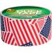 Duck Brand 283046_C Duck Printed Duct Tape  6-Roll  US Flag  6 Rolls US Flag 6-Roll - Buy Online on GoSupps.com