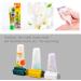 A&H Zhier 2 Pack Plastic Toothpaste Squeezer - Blue Square Tube Squeezer for Efficient Toothpaste Dispensing | Manual Toothpaste Saver and Stand-Up Holder - Buy Online on GoSupps.com