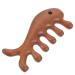 Healvian 5-St Massage Comb | Ergonomic Sandalwood Acupuncture Hair & Scalp Massage Tool - Buy Online on GoSupps.com
