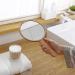 Sooiy HD Handle Makeup Mirror | Solid Wood Portable Shaving & Handheld Beauty Mirror - Buy Online on GoSupps.com