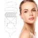 Anti-Wrinkle Reusable Silicone Patches Wrinkles Patches Chest Wrinkle Pads Facial Wrinkle Remover Strips Wrinkle Patches for Face Neck and Chest (11 Pcs)