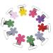 10pcs/lot De Clips Mini Plum Shaped Suction Cup Holder Suction Clips Suction Cup Holders for Children's Belts