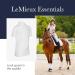 Lemieux Shirt with Soft Stretch Equestrian Riders Sport Top - White - (9-10 Years) - Buy Online on GoSupps.com